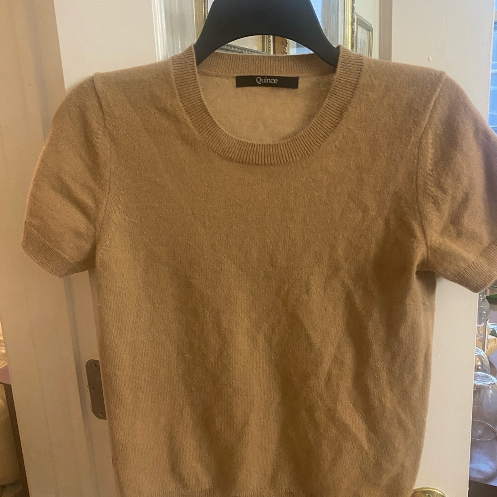 Quince Short Sleeve Sweater